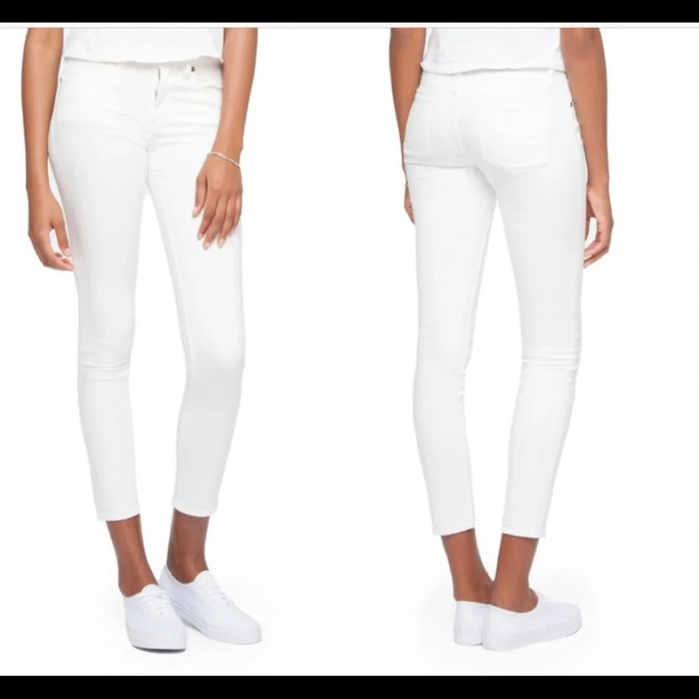 Women's Cream Jeans - Picture 2 of 3